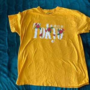 Yellow Tokyo T-Shirt size L